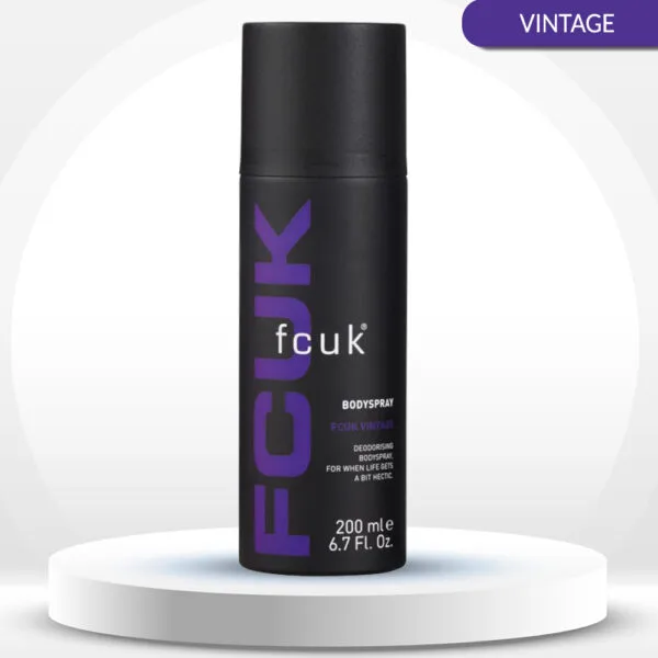 Fcuk Vintage Body Spray For Men 200ml
