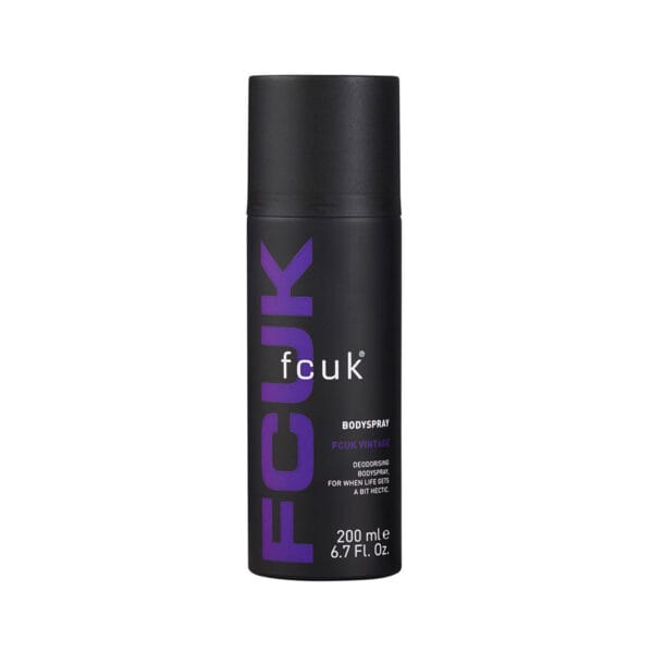 Fcuk Vintage Body Spray For Men 200ml