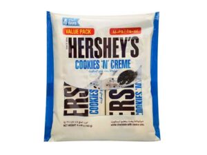 Hersheys Cookies N Creme Chocolate Bar - 400 gm Each 4 pcs