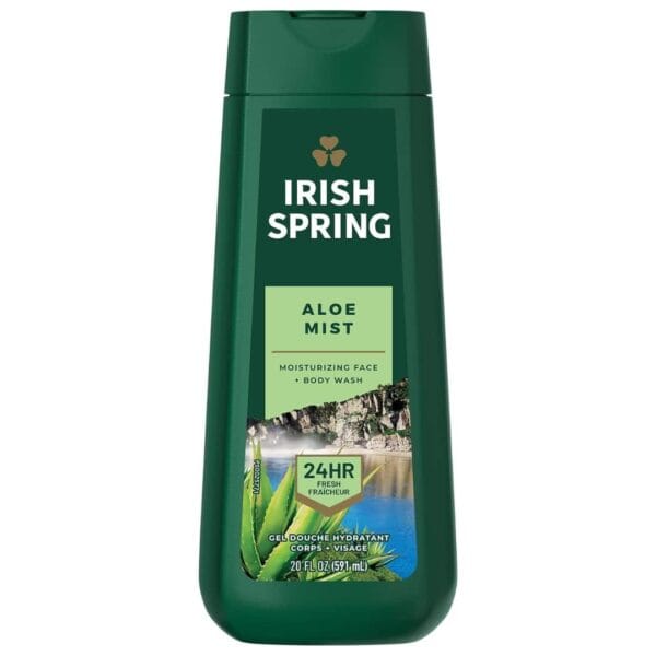 Irish Spring Aloe Mist Body Wash 592ml Freshness with a Soothing Touch