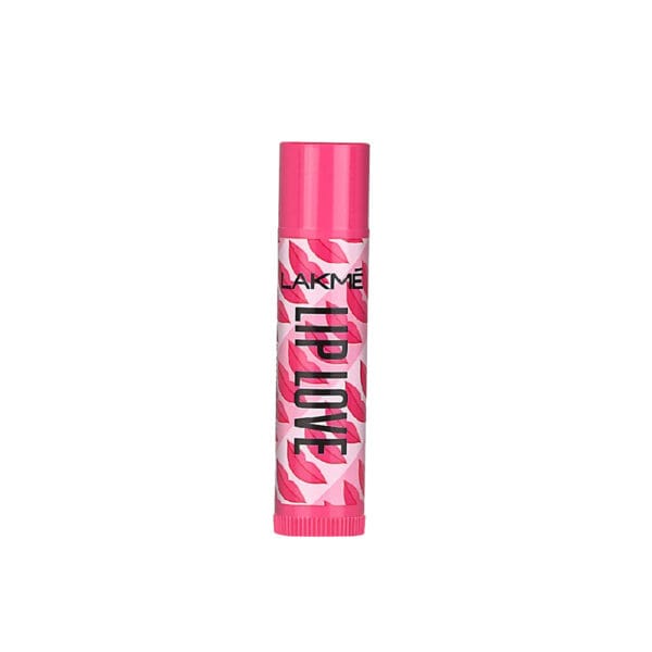 Lakme Lip Love Chapstick Strawberry SPF 15 (4.5gm)