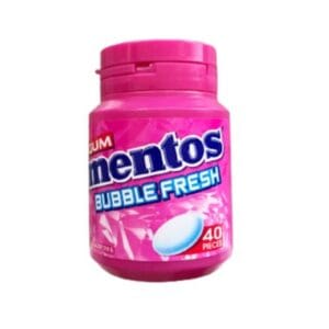 Mentos Bubble Fresh, Sans Sucre 40 pièces 56g
