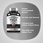 Piping Rock Red Yellow Black Maca 4800mg 150 Capsules