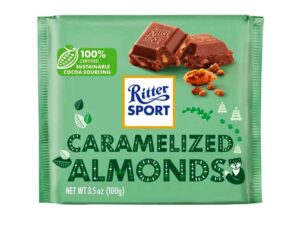 Ritter Sport Caramelized Almonds Chocolate 100g