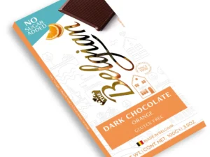 Belgian Orange Dark Chocolate Bar 100g