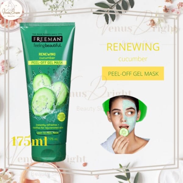 FREEMAN Renewing Cucumber Peel-Off Gel Mask 175ml