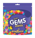 Cadbury Gems Minis Chocolate Home Treats Pack, 126.4 g
