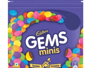 Cadbury Gems Minis Chocolate Home Treats Pack, 126.4 g