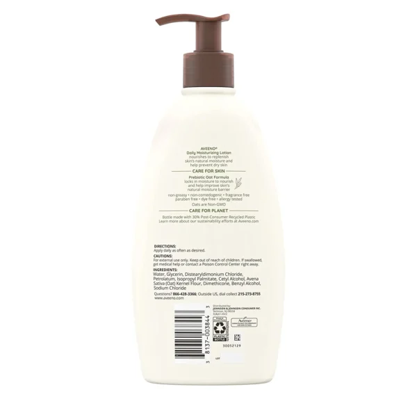 Aveeno Daily Moisturizing Body Lotion with Soothing 532ml - Image 2