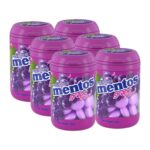 Mentos Bottle - Grape Flavours 6 jars