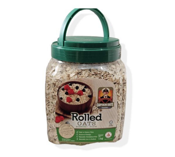 Captain Rolled Oats Jar 1kg