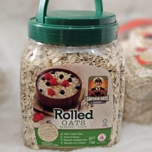 Captain Rolled Oats Jar 1kg