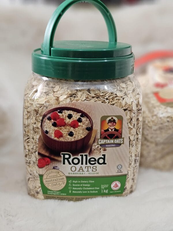 Captain Rolled Oats Jar 1kg