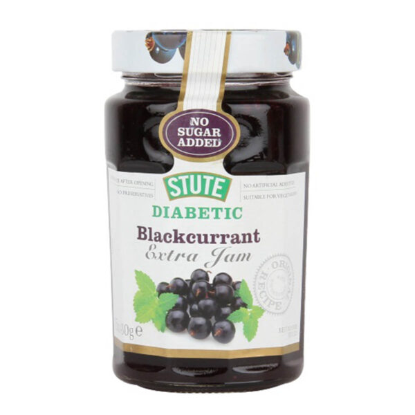 Stute Diabetic Jam Blackcurrant 430gm