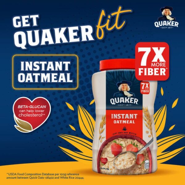 Quaker Instant Oatmeal - 1kg