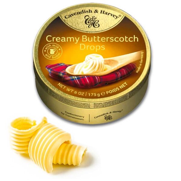 Cavendish & Harvey Butterscotch Drops - 175G - Image 2