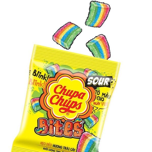 Chupa Chups Jelly Bites Sour - 160g