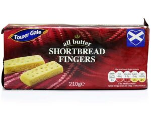 Tower Gate All Butter Shortbread Fingers 210g