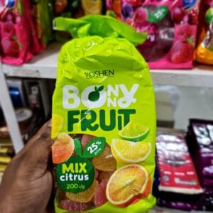 Roshen, Bonny-Fruit, 200 g, Jelly candies, citrus fruits
