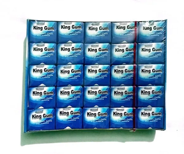 King Gum Mint Flavor Chewing Gum - 10box 10*4pcs