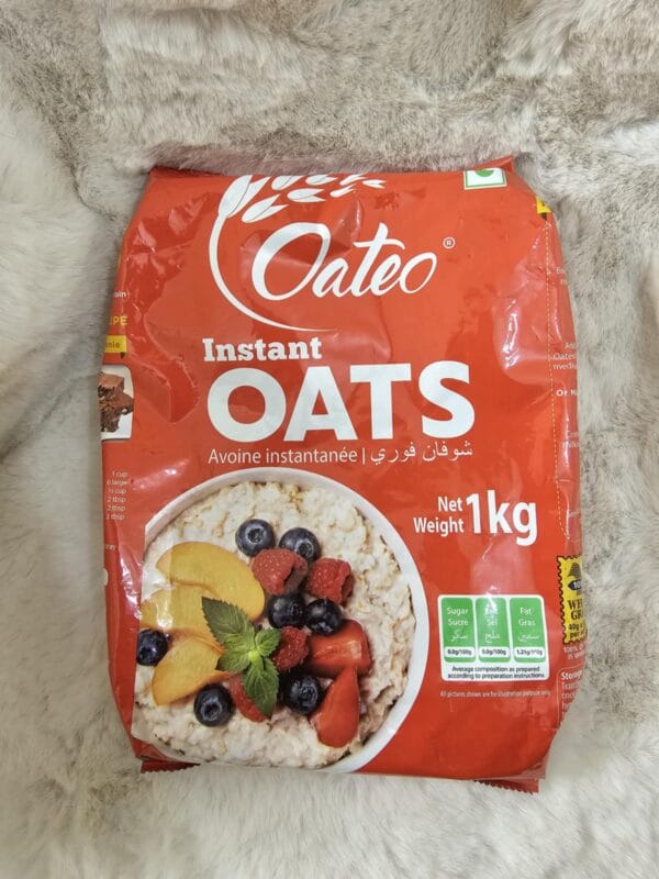 OATEO Instant Oats pouch, 1kg