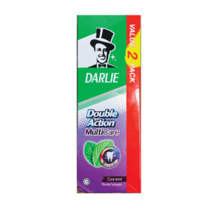 Toothpaste Double Action MultiCare 180g x 2
