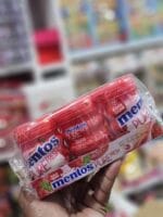 Mentos Gum Strawberry | Mentos Pure Fresh Sugar-free Chewing Gum | 6 Bottles x 30pcs