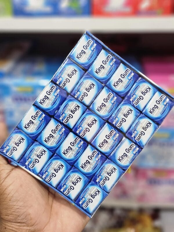 King Gum Mint Flavor Chewing Gum - 10box 10*4pcs