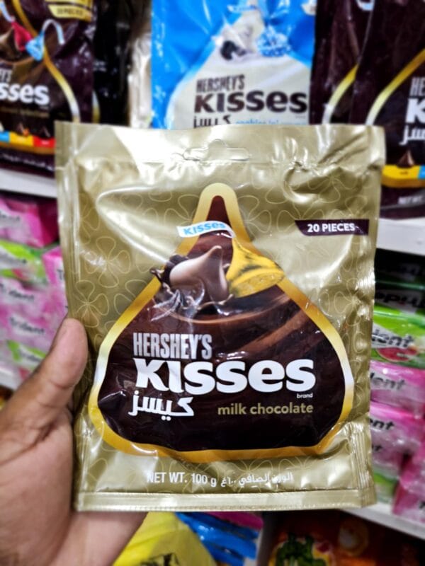 Hershey's Kisses Milk Chocolate 100g