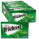 Trident Spare Mint Flavor Chewing Gum Full Box 12 Pack - 168 gm(14 stick)