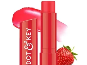 Dot & Key Barrier Repair Hydrating Lip Balm SPF50 with Strawberry Red
