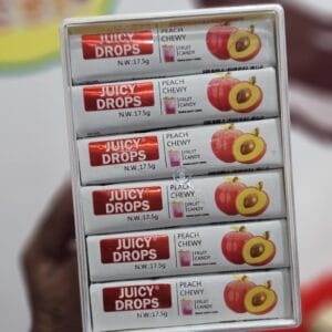 Bonfire Juicy Drops Fruit Flavors delicious CandY Chewies 525gm