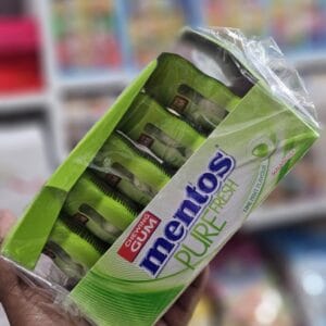 Mentos Pocket Bottle Lime Mint 29g (1 Outer X 10Pcs)