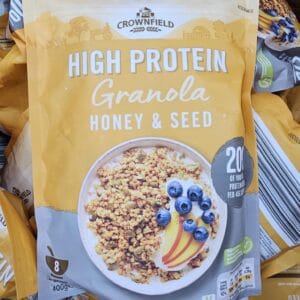 Crownfield High Protein Granola Honey & Seed Muesli 400gm