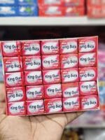KING GUM STRAWBERRY FLAVOR CHEWING GUM - 50 PCS