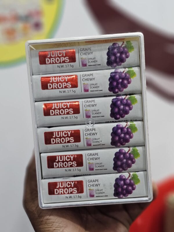 Bonfire Juicy Drops Fruit Flavors delicious Candy Chewies 525gm