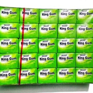 KING GUM WATERMELON FLAVOR CHEWING GUM - 50 PCS