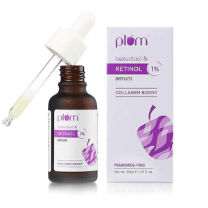 Plum 1% Retinol Anti-Aging Night Face Serum With Bakuchiol-20 ml