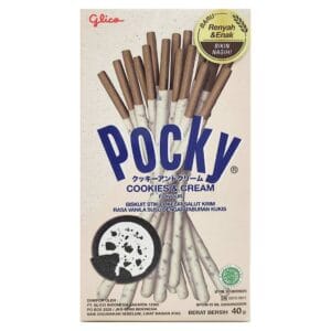 Glico Pocky Biscuit Sticks Cookies & Cream Flavour 40g