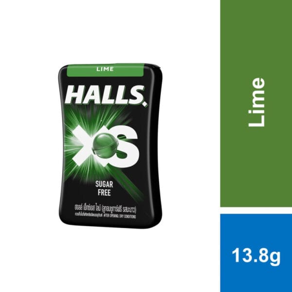 HALLS XS Sugar-Free Candies Lime 12.6 g