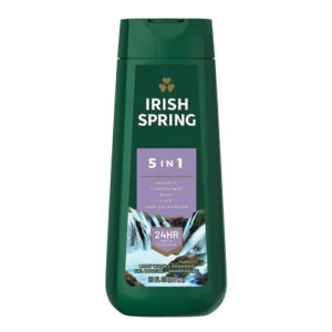 Irish Spring 5 in 1 Body Wash Shampoo 591ml