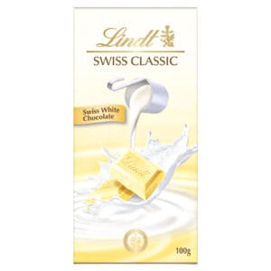 Lindt Swiss Classic White Chocolate-100gram