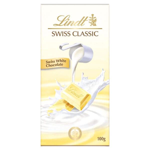 Lindt Swiss Classic White Chocolate-100gram