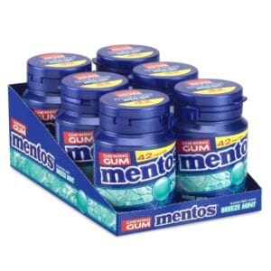 Mentos Breeze Mint 6x63G