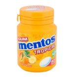 Mentos Gum White Tropical - 56gm