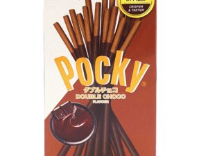 Biskuit Stik Double Choco - Glico Pocky - Biskuit Stik Cokelat - 47gr