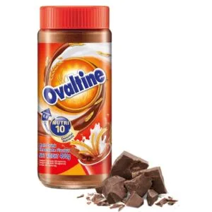 Ovaltine Nutri 10,Malt Drink Chocolate Flavor, Jar 400g