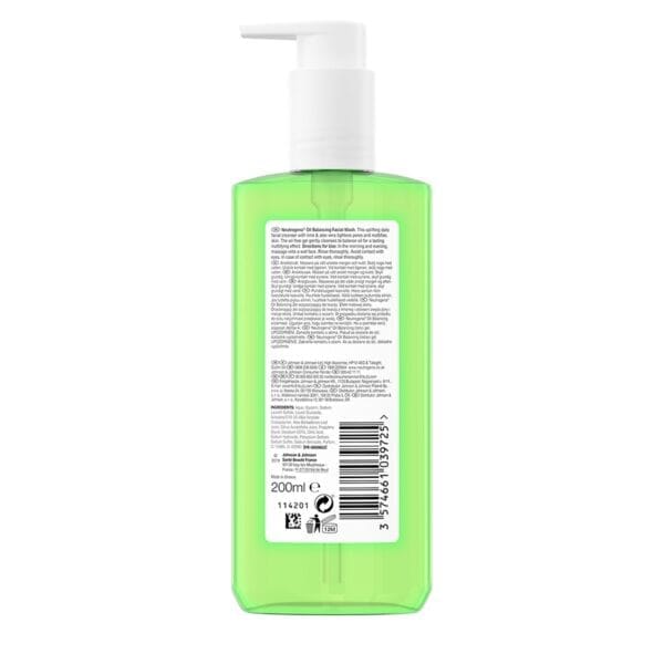 Neutrogena Oil Balancing Facial Wash (200ml)