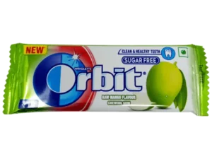 Orbit Raw Mango Flavor Sugar Free Chewing Gum 1 Box=(3.3gm×32pcs)