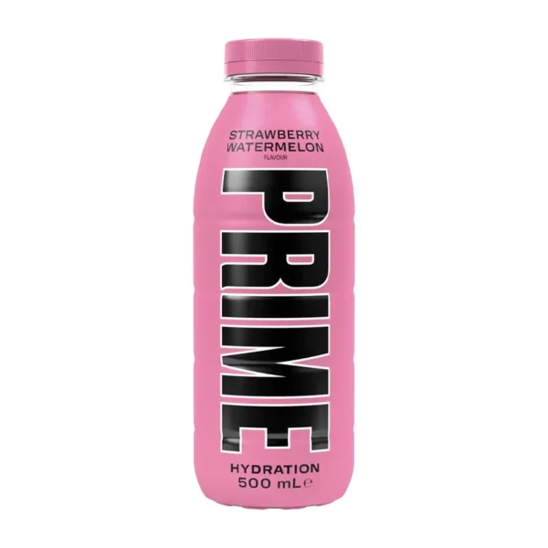 Prime Strawberry Watermelon Hydration Drink 500ml